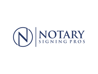 Notary Pros AZ or Notary Signing Pros  logo design by GassPoll
