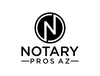 Notary Pros AZ or Notary Signing Pros  logo design by mukleyRx