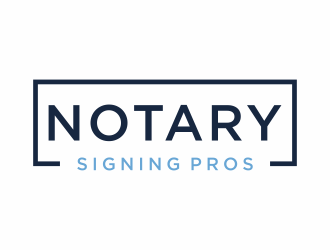 Notary Pros AZ or Notary Signing Pros  logo design by ozenkgraphic