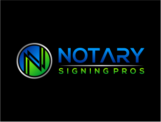 Notary Pros AZ or Notary Signing Pros  logo design by cintoko