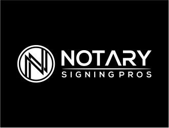 Notary Pros AZ or Notary Signing Pros  logo design by cintoko