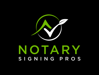 Notary Pros AZ or Notary Signing Pros  logo design by dodihanz