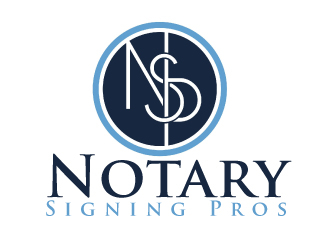 Notary Pros AZ or Notary Signing Pros  logo design by ElonStark