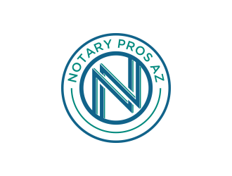 Notary Pros AZ or Notary Signing Pros  logo design by oke2angconcept