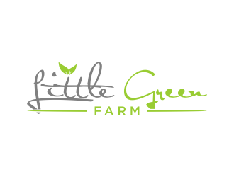 Little Green Farm logo design by Gedibal