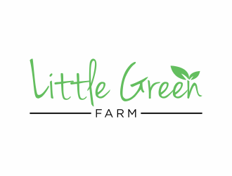 Little Green Farm logo design by ora_creative