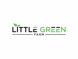 Little Green Farm logo design by ora_creative
