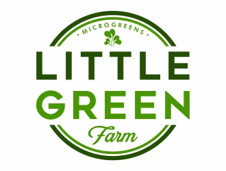 Little Green Farm logo design by Mardhi