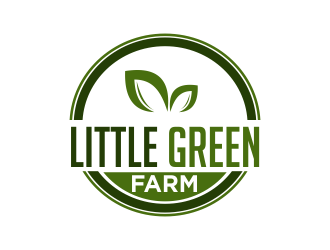 Little Green Farm logo design by Greenlight