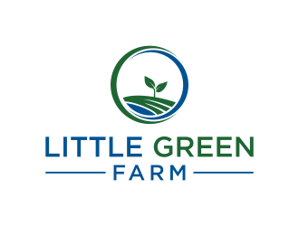 Little Green Farm logo design by valace