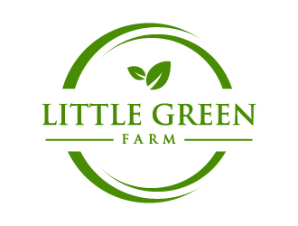 Little Green Farm logo design by gateout