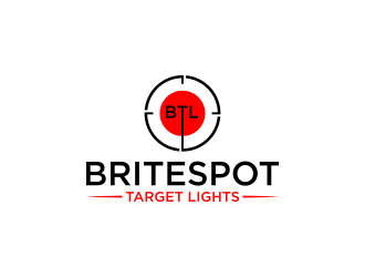 BriteSpot Target Lights logo design by luckyprasetyo