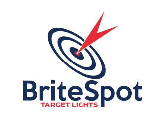 BriteSpot Target Lights logo design by ElonStark