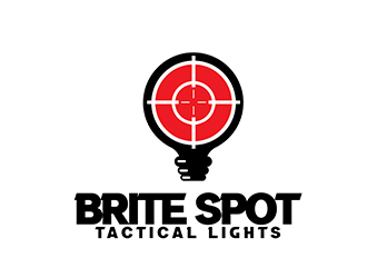 BriteSpot Target Lights logo design by EzioCorleone