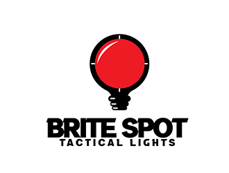 BriteSpot Target Lights logo design by EzioCorleone