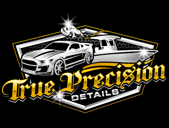 True Precision Details  logo design by Suvendu