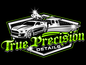 True Precision Details  logo design by Suvendu