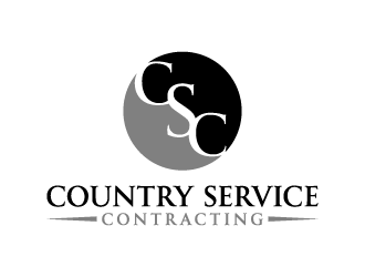Country Service Contracting logo design by IrvanB