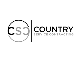 Country Service Contracting logo design by mukleyRx