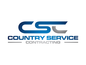 Country Service Contracting logo design by Rizqy