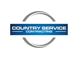Country Service Contracting logo design by Rizqy