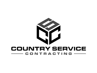 Country Service Contracting logo design by ndaru