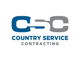 Country Service Contracting logo design by cikiyunn