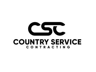 Country Service Contracting logo design by giggi