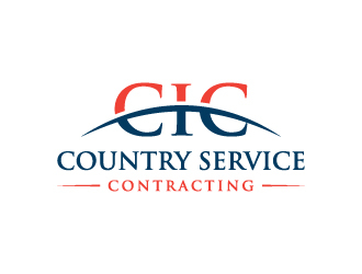 Country Service Contracting logo design by bigboss