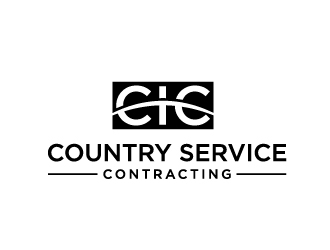 Country Service Contracting logo design by bigboss