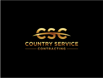 Country Service Contracting logo design by oscar_