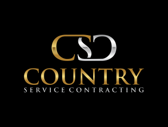 Country Service Contracting logo design by javaz