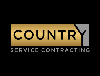 Country Service Contracting logo design by ozenkgraphic