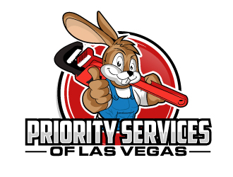 Priority Services of Las Vegas logo design by ElonStark