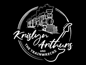 Krislyn Arthurs and The TrainWrecks logo design by ruki