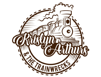 Krislyn Arthurs and The TrainWrecks logo design by MAXR