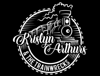Krislyn Arthurs and The TrainWrecks logo design by MAXR