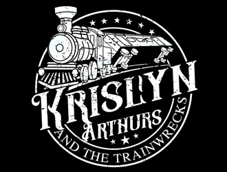 Krislyn Arthurs and The TrainWrecks logo design by DreamLogoDesign