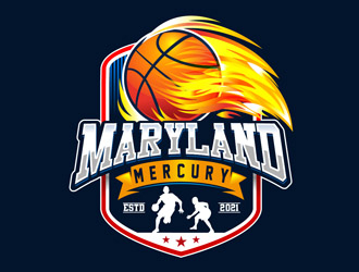 Maryland Mercury logo design by DreamLogoDesign