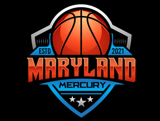 Maryland Mercury logo design by DreamLogoDesign