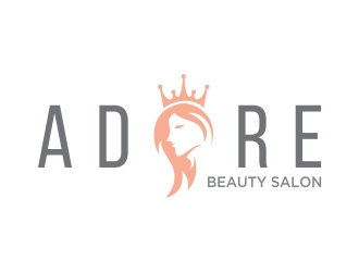 Adore Beauty Salon logo design by cikiyunn