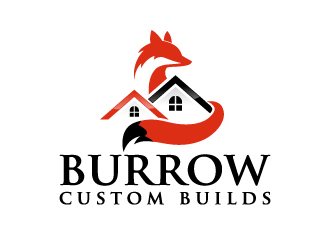 Burrow Custom Builds logo design by abss