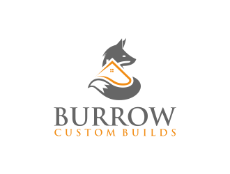 Burrow Custom Builds logo design by GassPoll