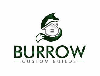 Burrow Custom Builds logo design by mrdesign
