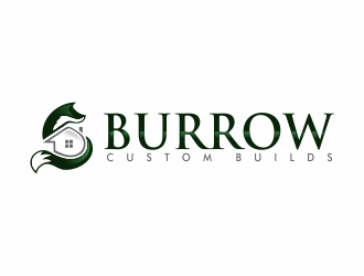 Burrow Custom Builds logo design by mrdesign