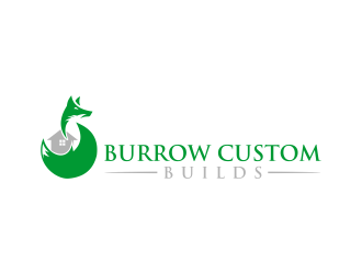 Burrow Custom Builds logo design by mukleyRx