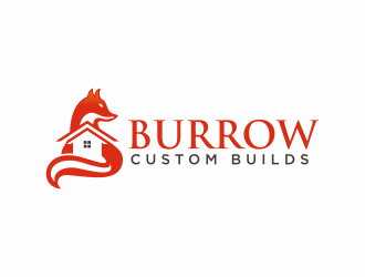 Burrow Custom Builds logo design by hidro