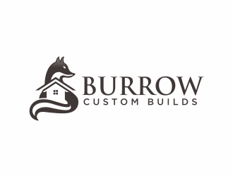 Burrow Custom Builds logo design by hidro