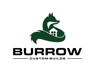 Burrow Custom Builds logo design by barley