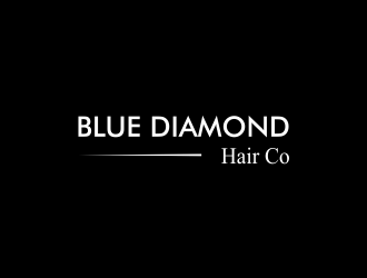 Blue Diamond Hair Co logo design by haidar